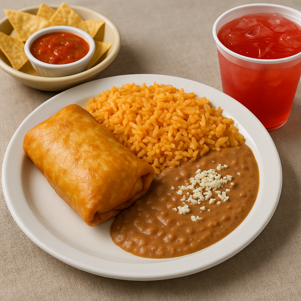 Lunch Chimichanga Special